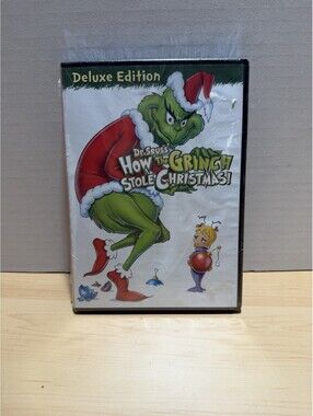 Dr. Seuss' How the Grinch Stole Christmas (1966) Deluxe Edition [DVD] SEALED NEW